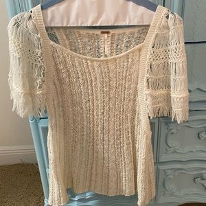 Free People Crochet Top
